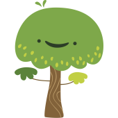 Autocollant Arbre Rigolo Enfant 5