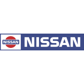 Autocollant Nissan Logo Rectangle