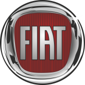 Autocollant Fiat Rectangle