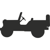 Autocollant Jeep Logo