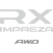 Autocollant Subaru Rx Impreza Awd