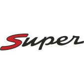 Autocollant Vespa Super