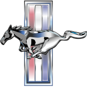 Autocollant Mustang Logo 2