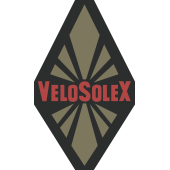 Autocollant Velo Solex