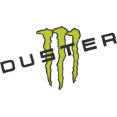 Autocollant Logo Dacia Monster