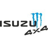 Autocollant Isuzu 4x4 Diable