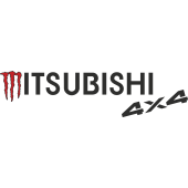 Autocollant Mitsubishi 4x4 Monster