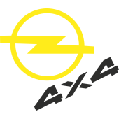 Autocollant Opel 4x4