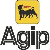 Autocollants Agip Logo