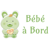 Autocollant Bébé à Bord Ourson