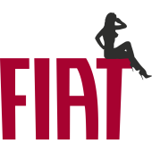Autocollant Sexy Logo Fiat