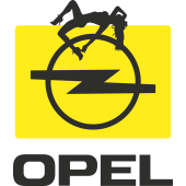 Autocollant Sexy Logo Opel