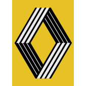 Autocollant Renault 1972