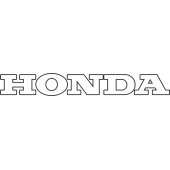 Autocollant Honda Contour