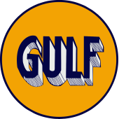 Autocollant Gulf 1920