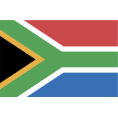 Autocollant Drapeau Afrique Du Sud