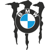 Autocollant Bmw Monster