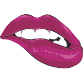 Autocollant Bouche Pop Fashion 2
