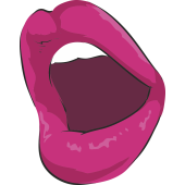 Autocollant Bouche Pop Fashion 5