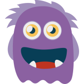 Autocollant Monstre Enfant 9