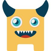 Autocollant Monstre Enfant 13