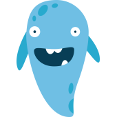 Autocollant Monstre Enfant 14
