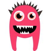 Autocollant Monstre Enfant 22