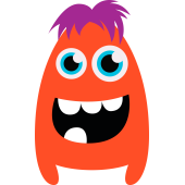 Autocollant Monstre Enfant 23