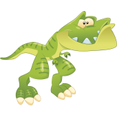 Autocollant Dinosaure Enfant 6