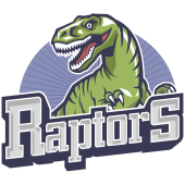 Autocollant Dinosaure Raptors