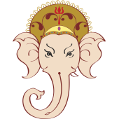Autocollant Zen Ganesh 3