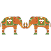 Autocollant Zen Eléphant