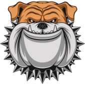 Autocollant  Chien Colère 7