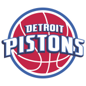 Autocollant Logo Nba Team Detroit Pistons