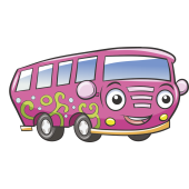 Autocollant Voiture Enfant Minibus