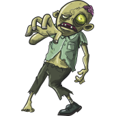 Autocollant Zombie 1