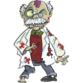 Autocollant Zombie 6