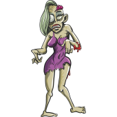Autocollant Zombie 7