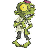 Autocollant Zombie 9