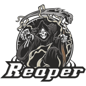 Autocollant Faucheuse Reaper