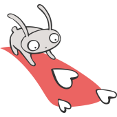 Autocollant Bd 3 Lapin Cur