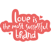 Autocollant Bd 19 Love Is The Most