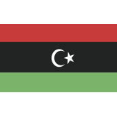 Autocollant Drapeau Libye