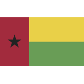 Autocollant Drapeau Guinée Bissau