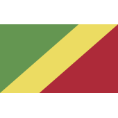 Autocollant Drapeau Congo 1
