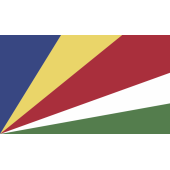 Autocollant Drapeau Seychelles