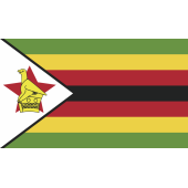 Autocollant Drapeau Zimbabwe