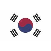 Autocollant Drapeau Corée Du Sud
