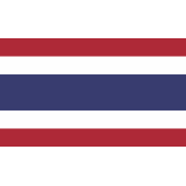 Autocollant Drapeau Thailand