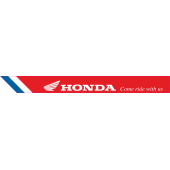 autocollant HONDA_COME_RIDE Verso